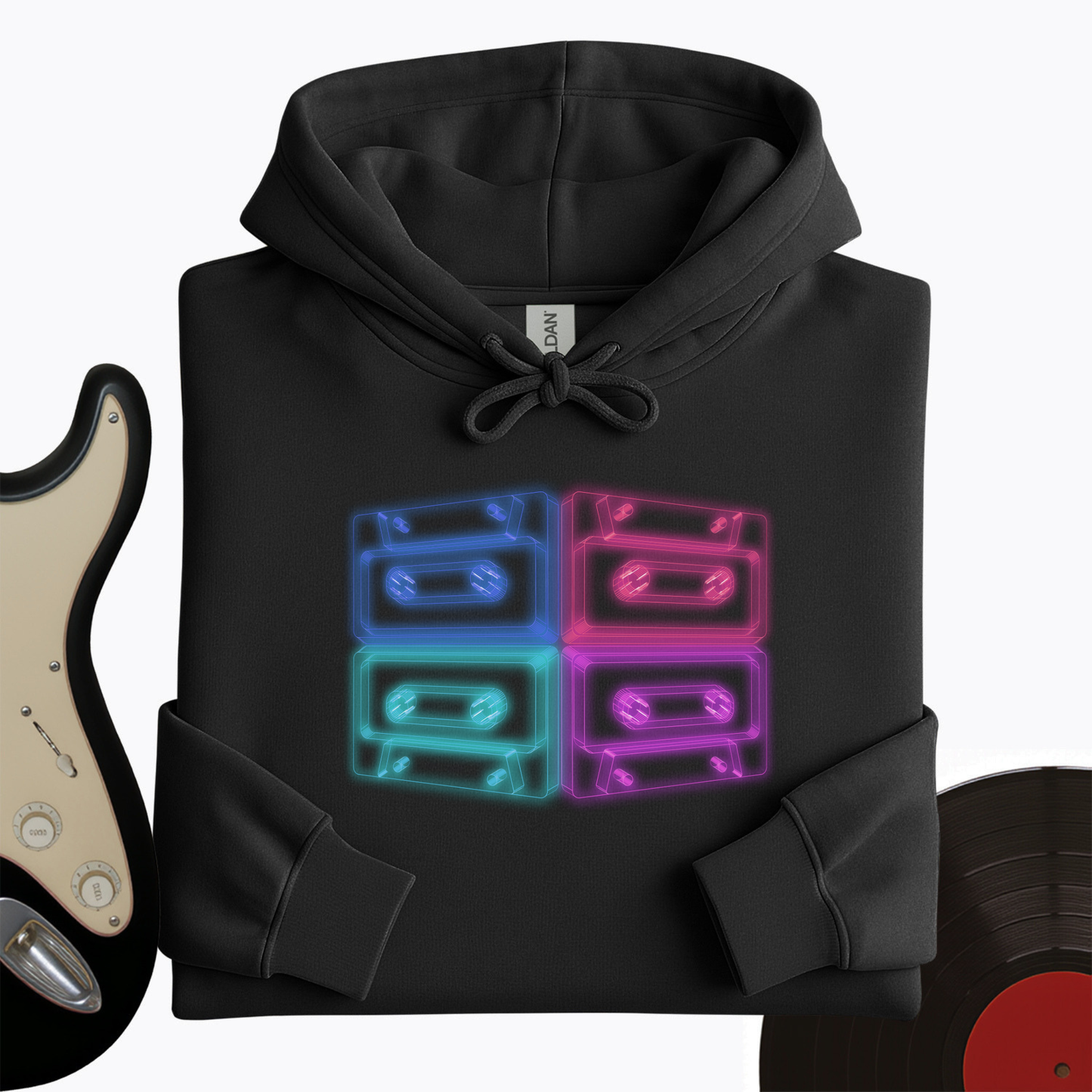Neon Tapes Hoodie