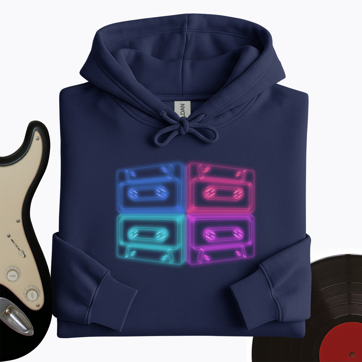 Neon Tapes Hoodie