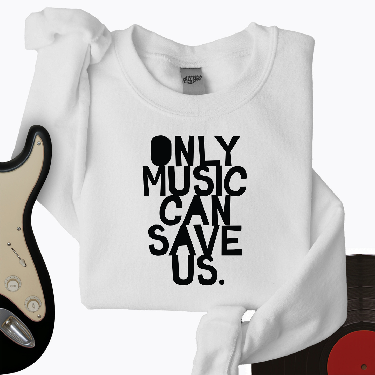 Only Music Can Save Us Crewneck