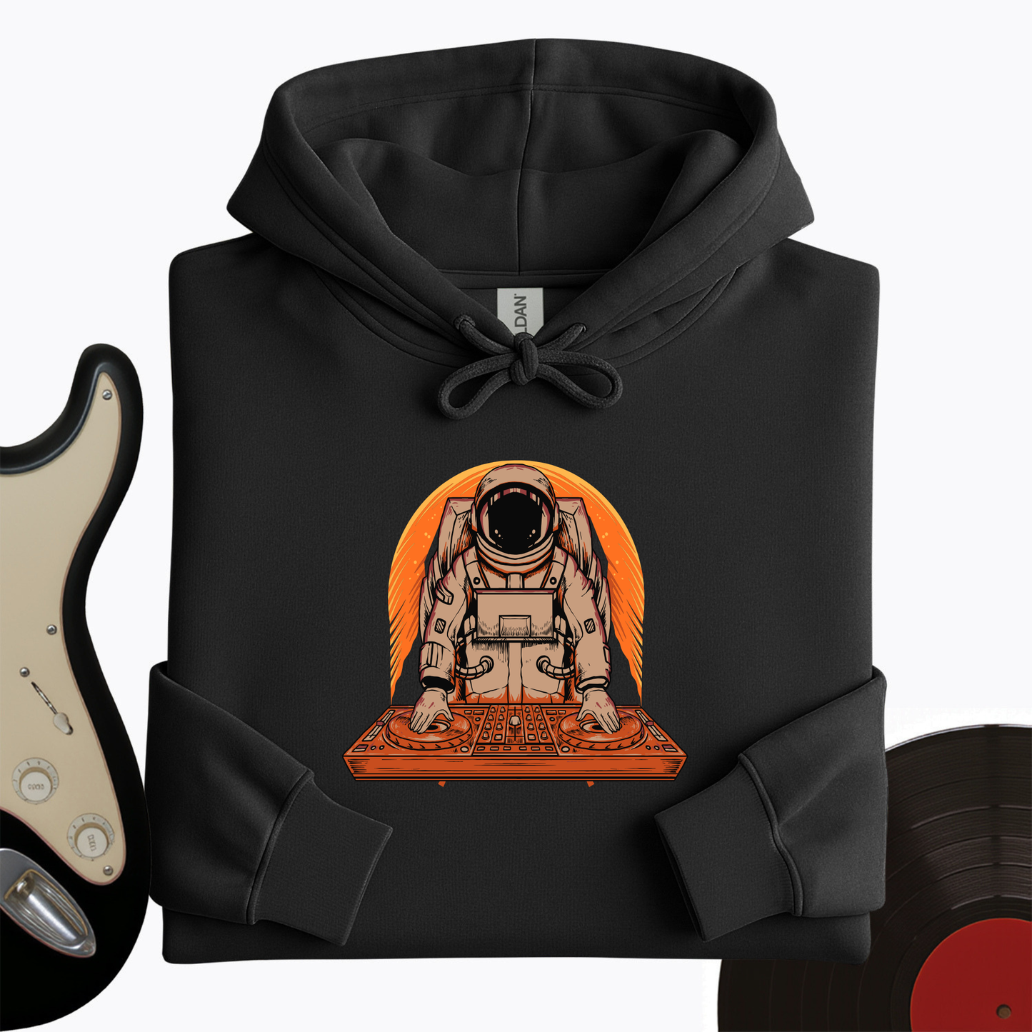 Orange Astro Hoodie