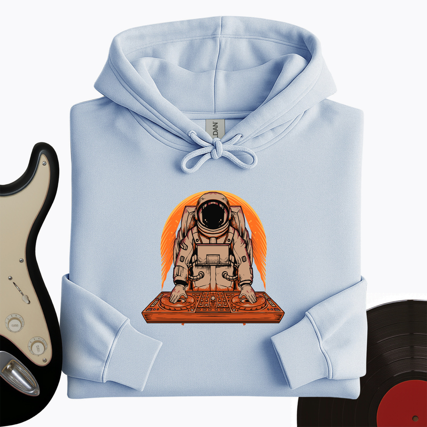 Orange Astro Hoodie
