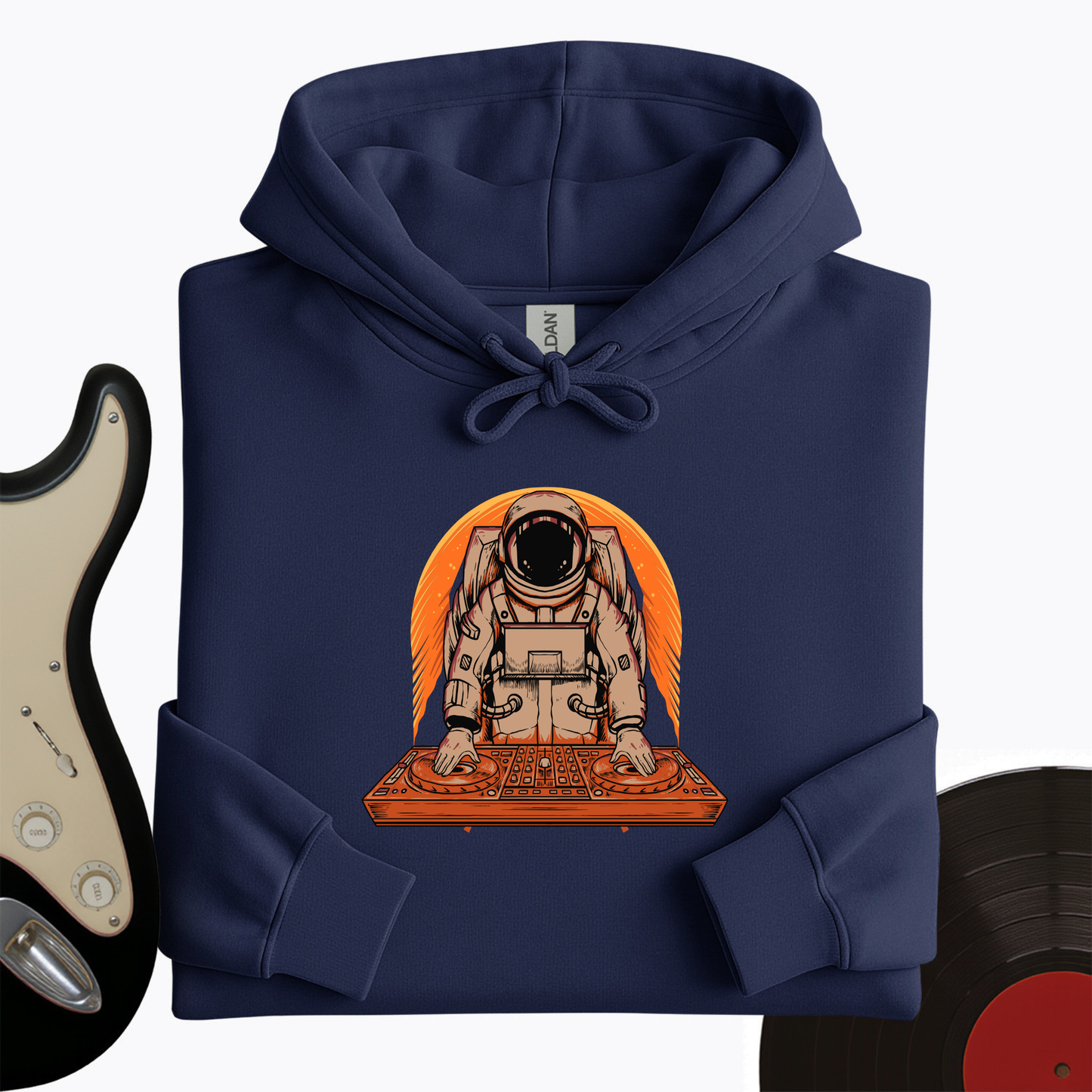 Orange Astro Hoodie