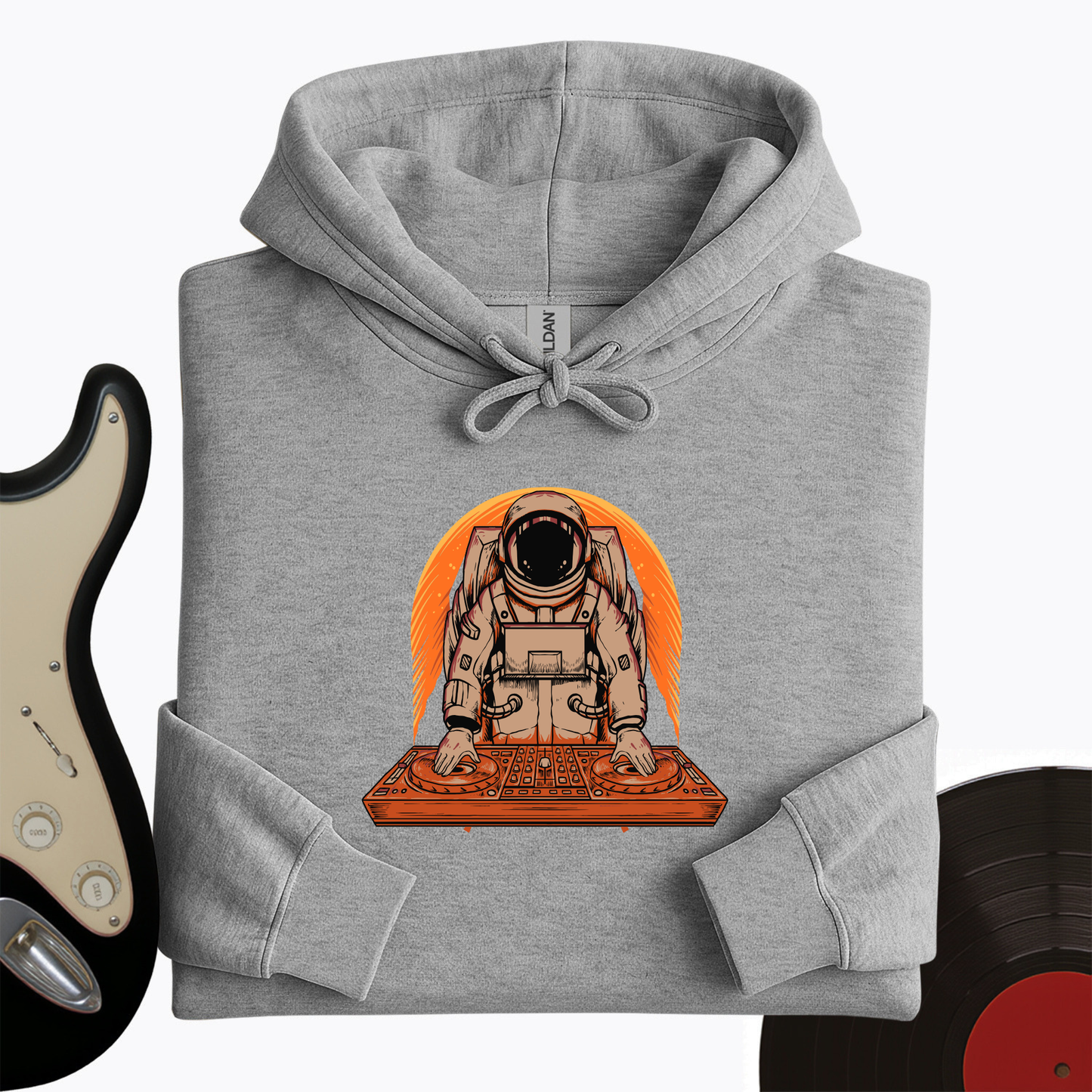 Orange Astro Hoodie