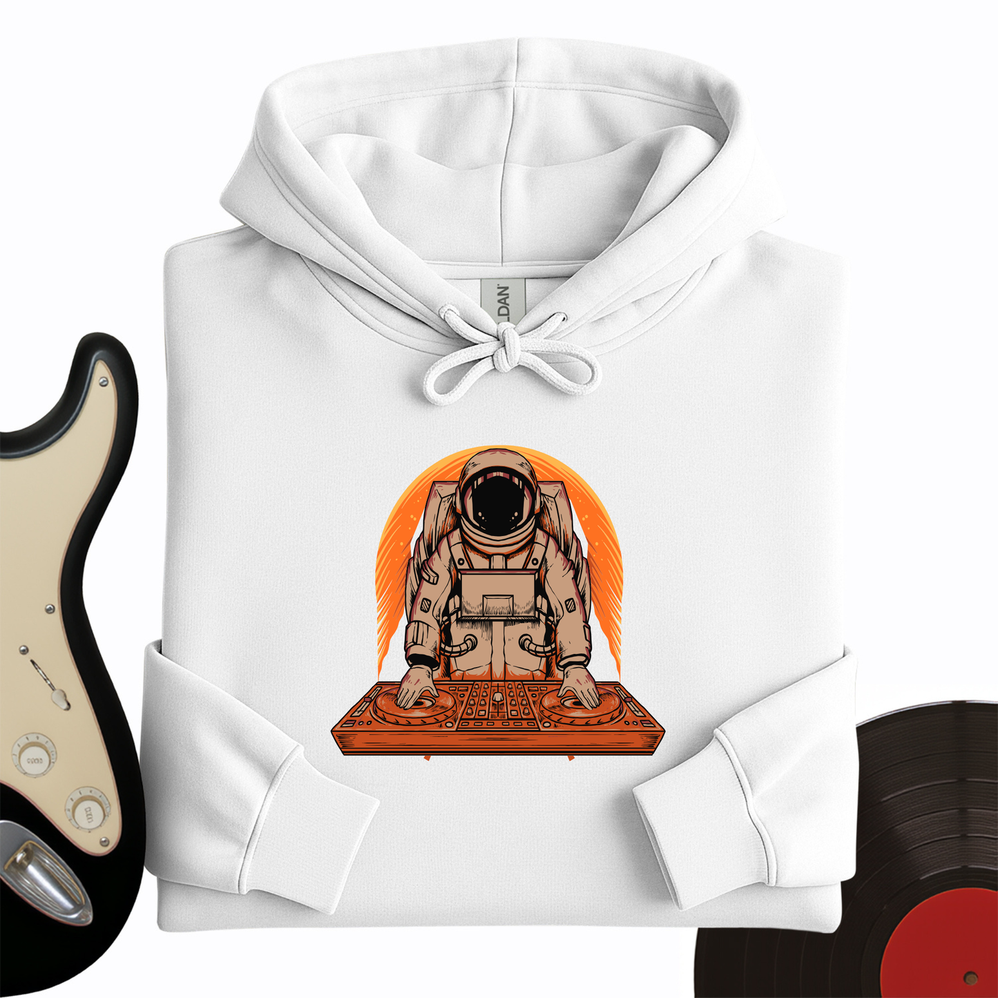 Orange Astro Hoodie