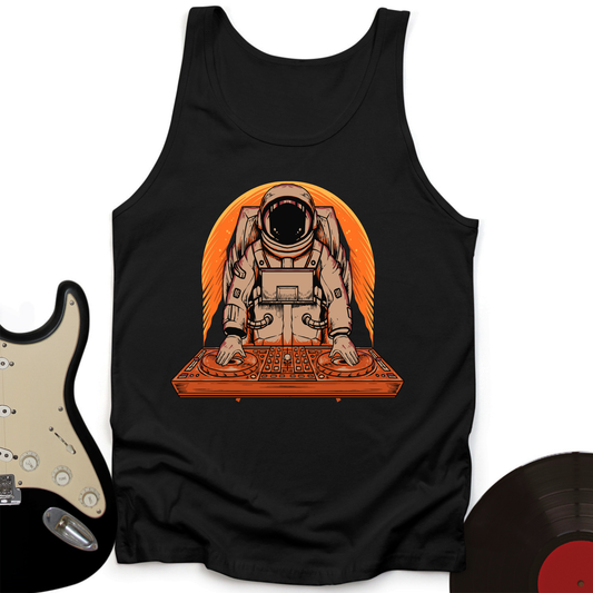 Orange Astro Tank Top