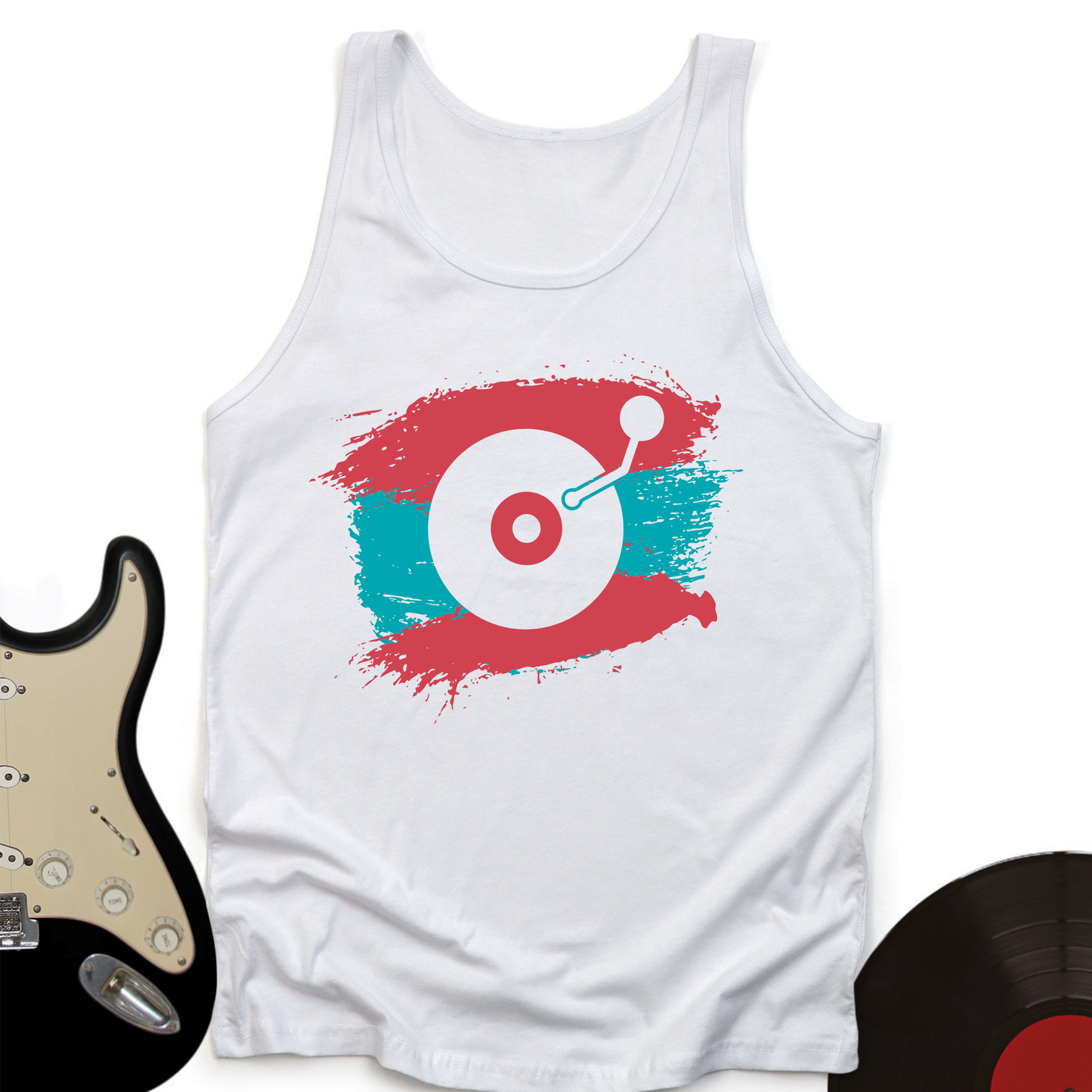 Painted Record Tank Top