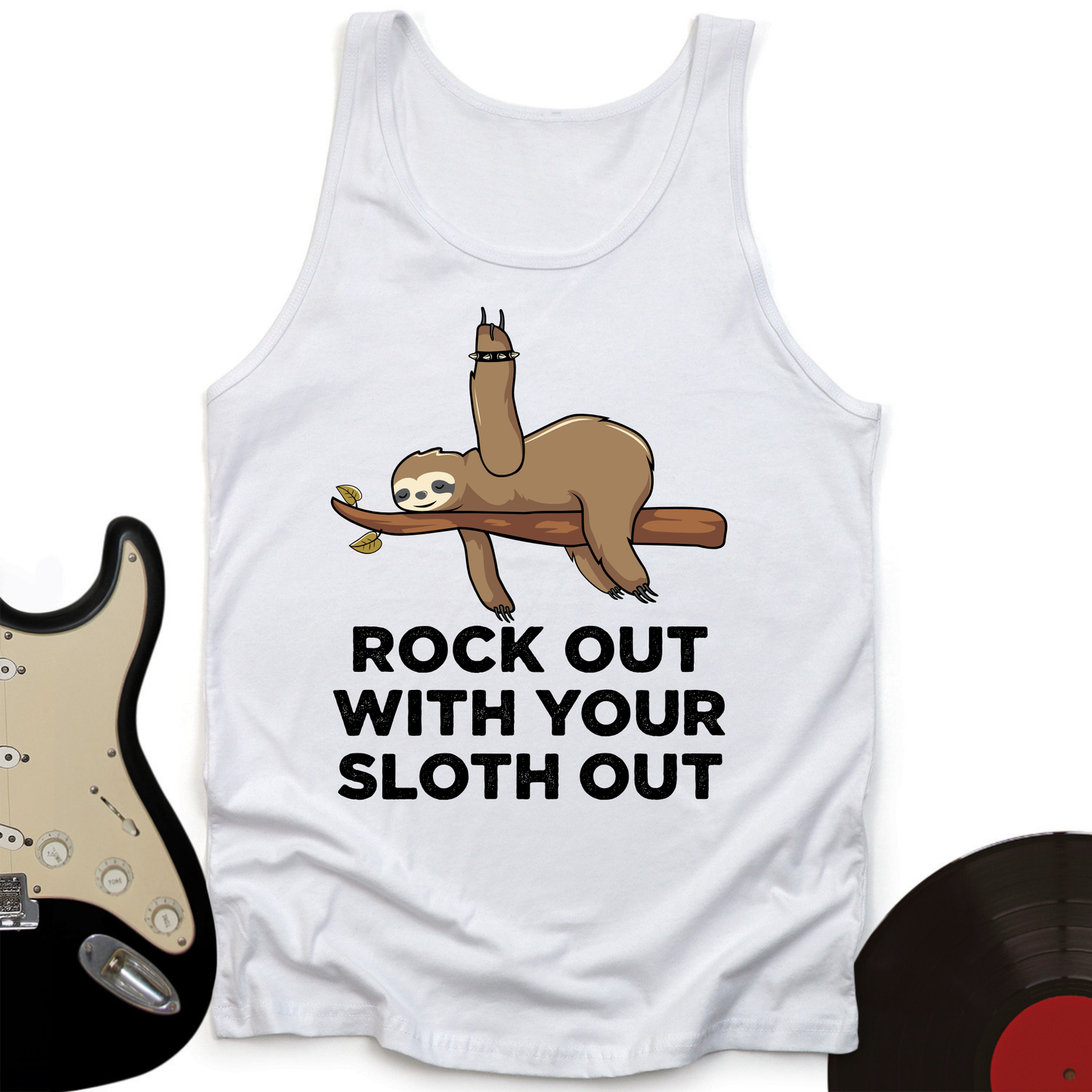 Party Sloth Tank Top