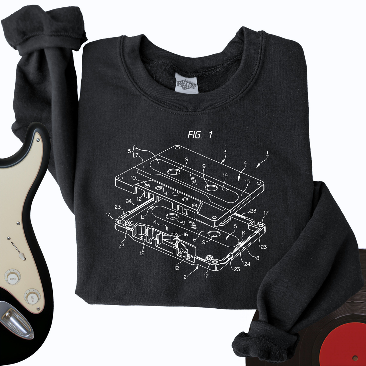 Patent for Cassette Crewneck