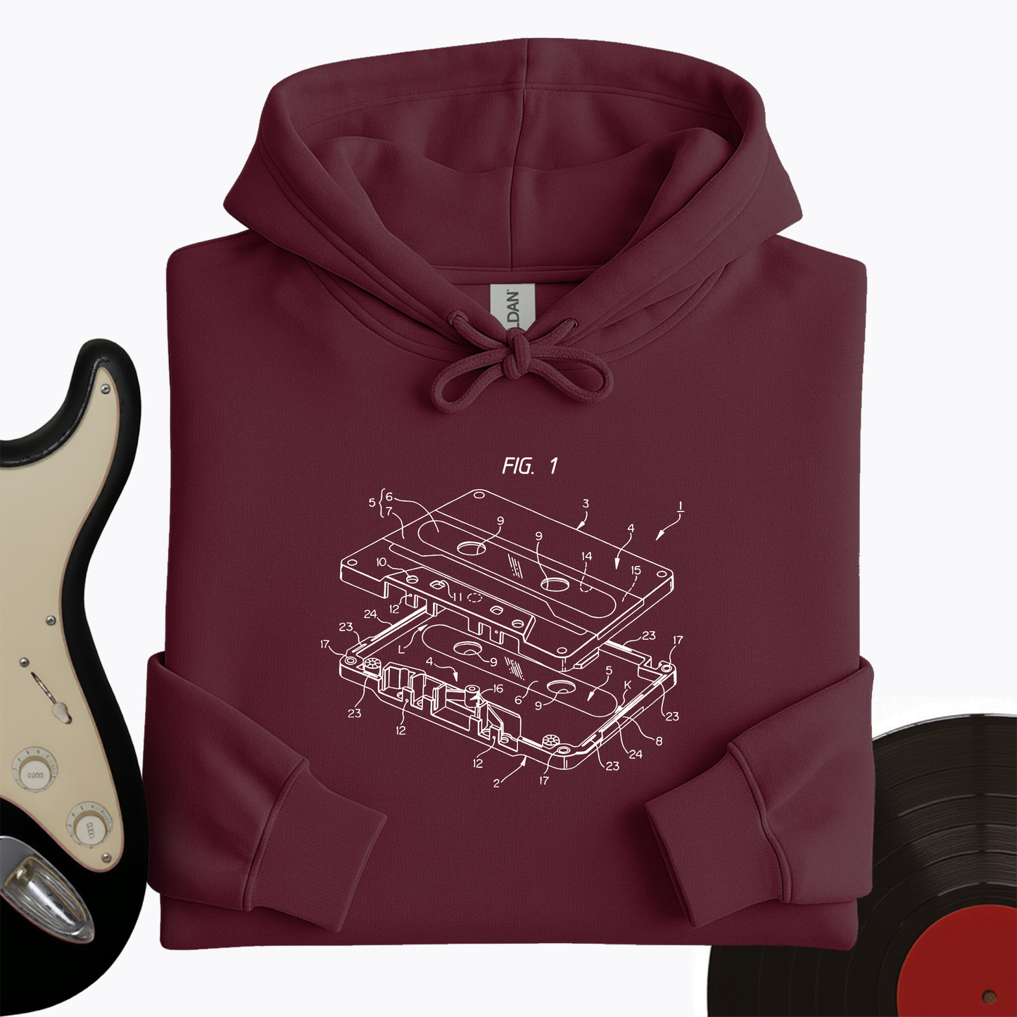 Patent for Cassette Hoodie