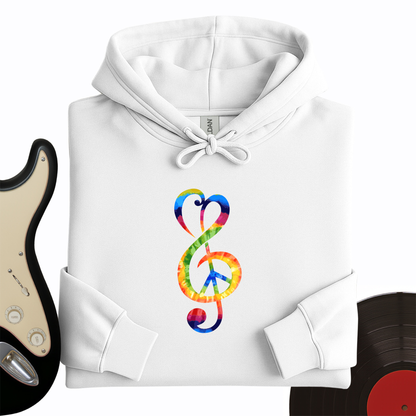 Peace Music Note Hoodie