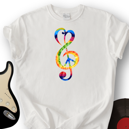 Peace Music Note T-Shirt