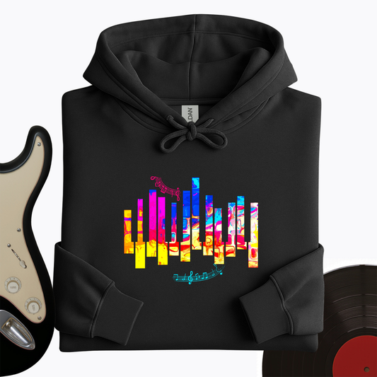 Piano Color Hoodie