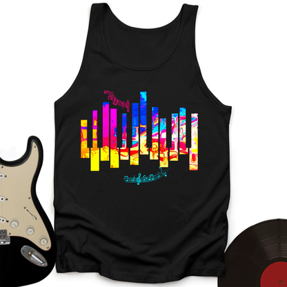 Piano Color Tank Top