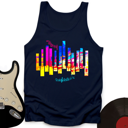 Piano Color Tank Top