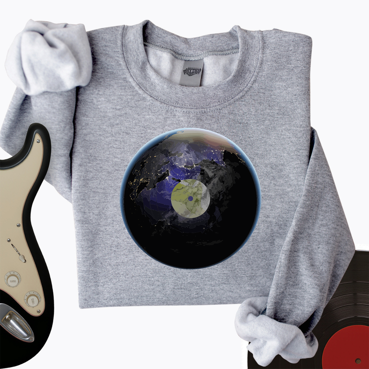 Planet Record Crewneck