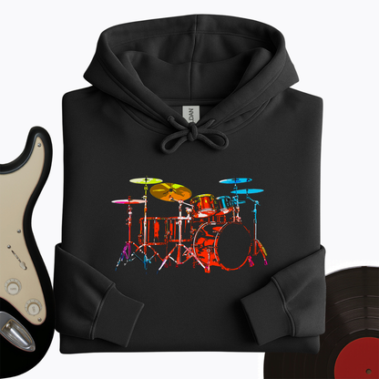 Rainbow Drums Hoodie