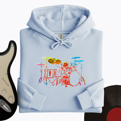 Rainbow Drums Hoodie