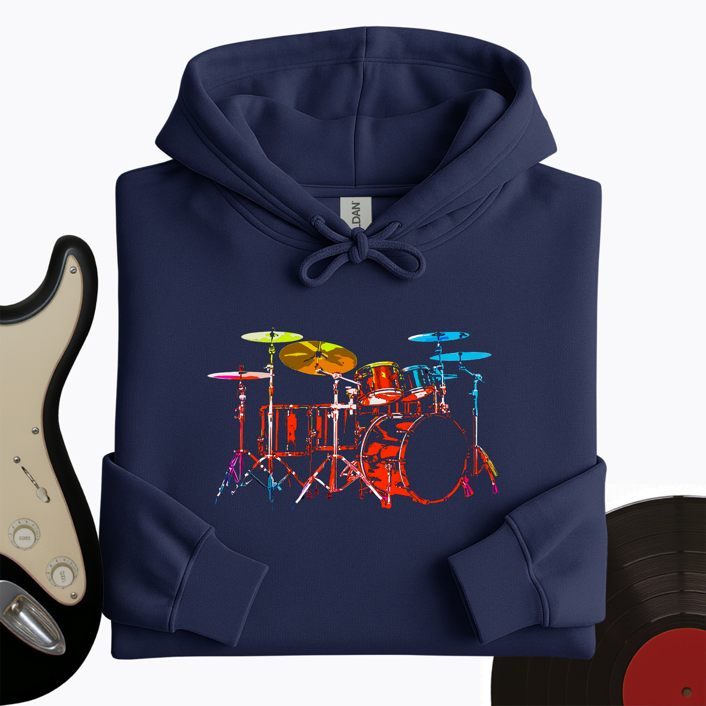 Rainbow Drums Hoodie