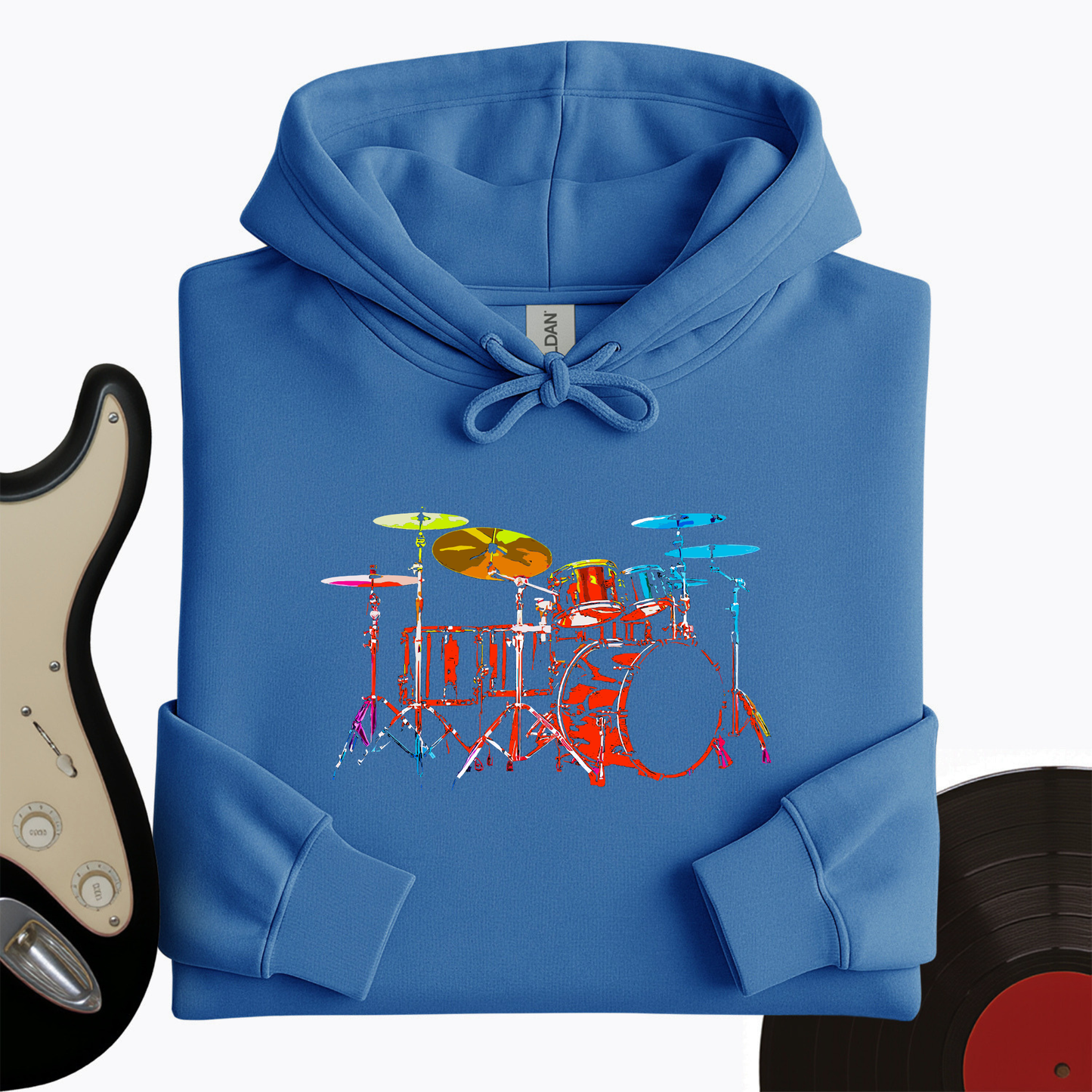 Rainbow Drums Hoodie