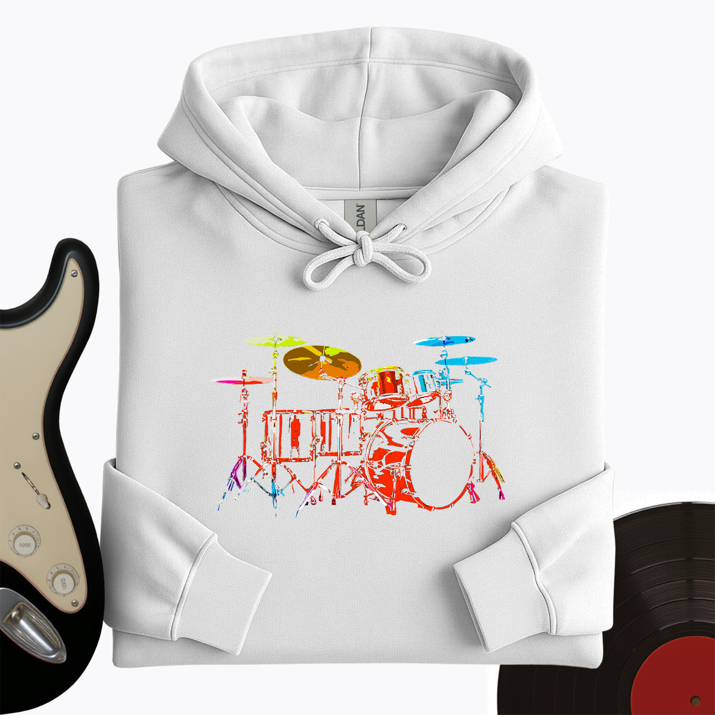 Rainbow Drums Hoodie