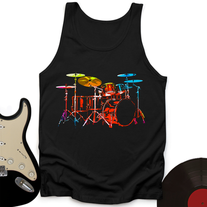 Rainbow Drums Tank Top