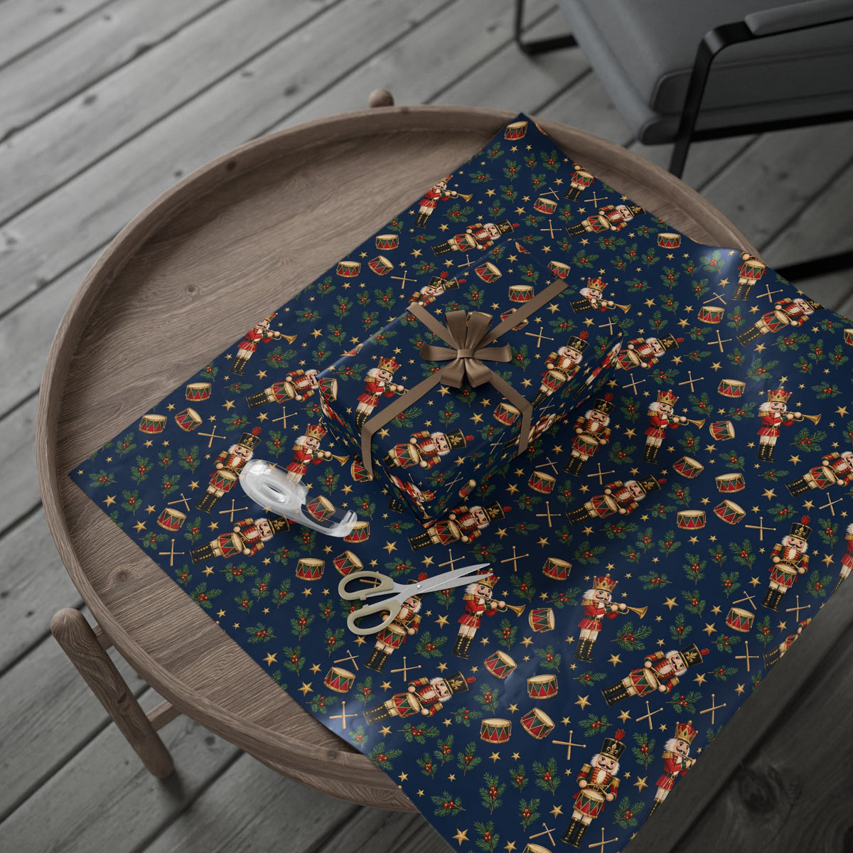 Nutcracker Drummers Wrapping Paper
