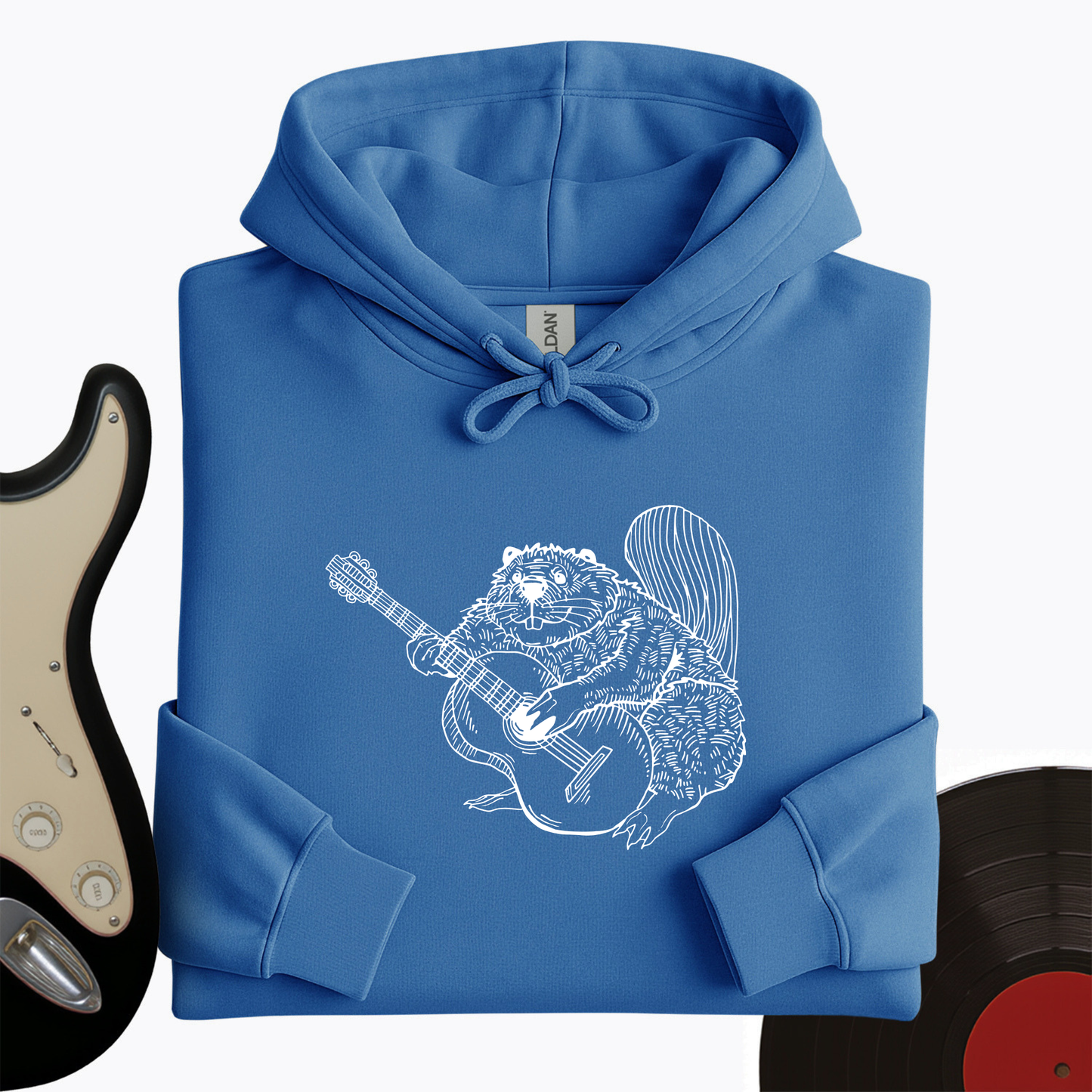 Beaver Guitar Hoodie