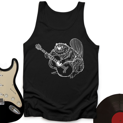 Beaver Guitar Tank Top