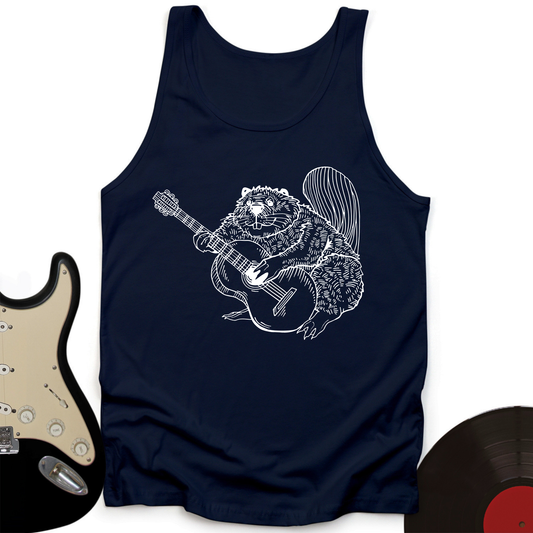 Beaver Guitar Tank Top