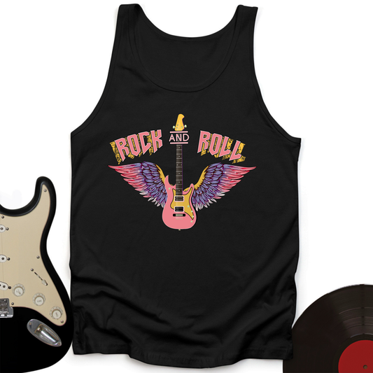Rock and Roll is Pink Tank Top