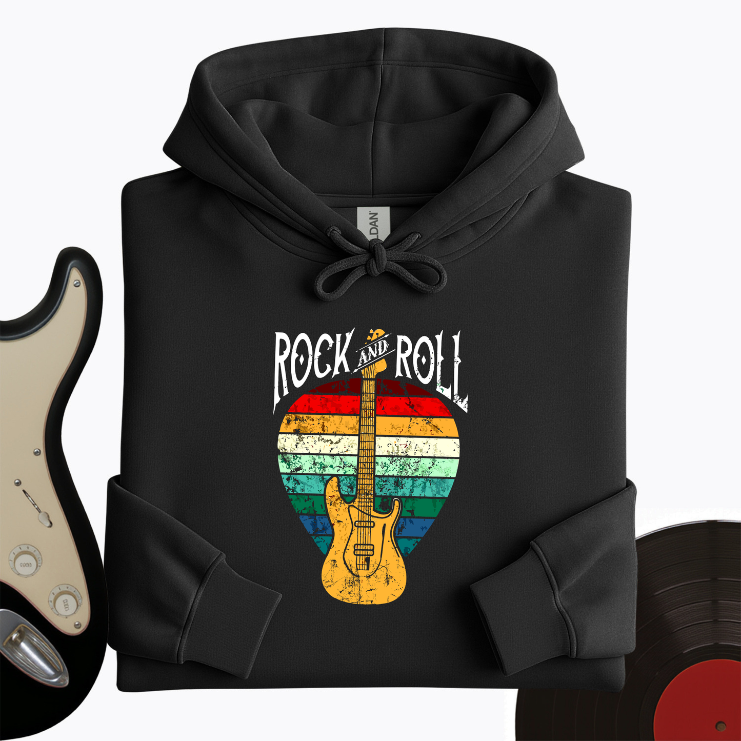 Rock and Roll Pick Hoodie