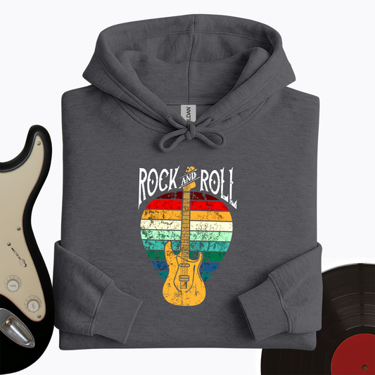 Rock and Roll Pick Hoodie