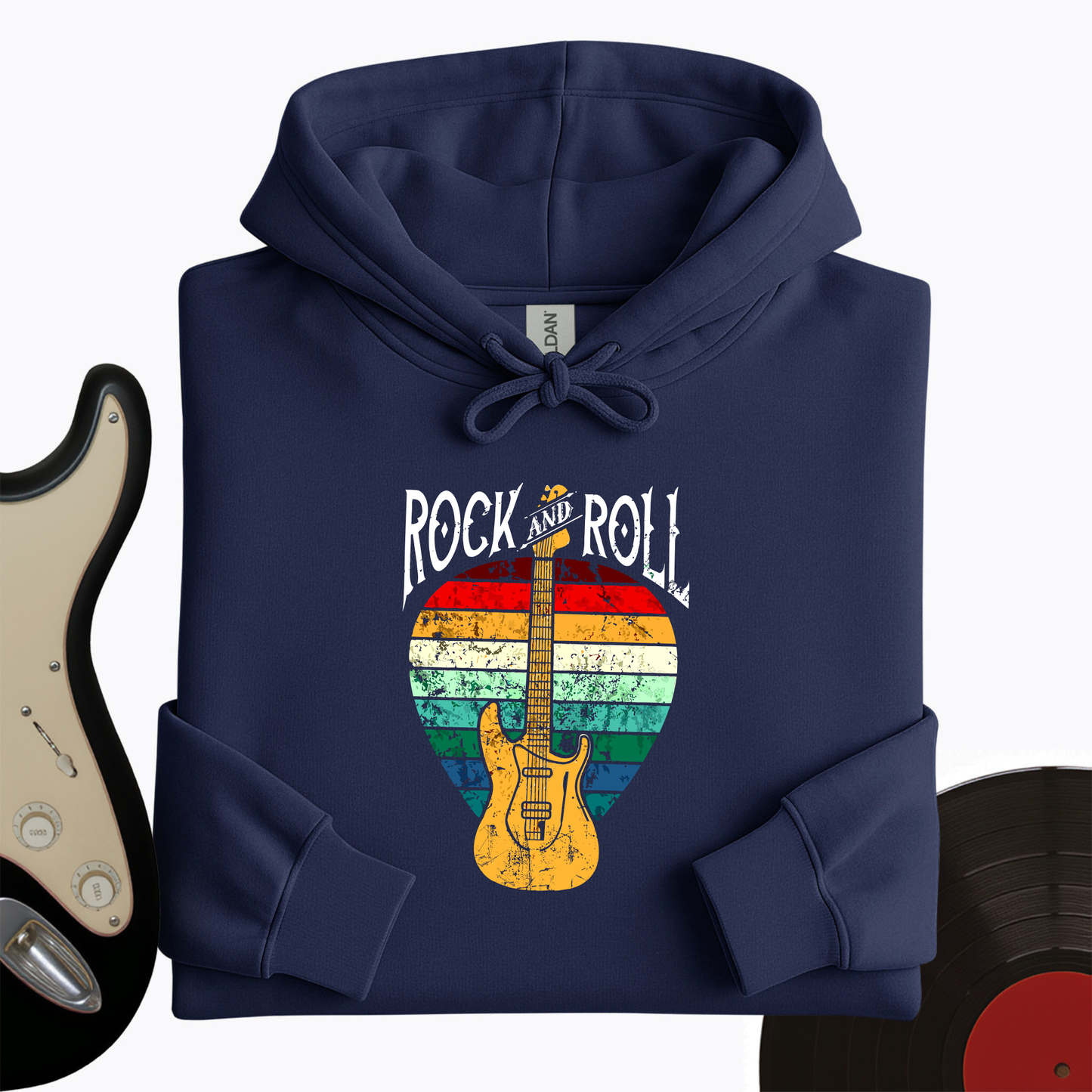 Rock and Roll Pick Hoodie