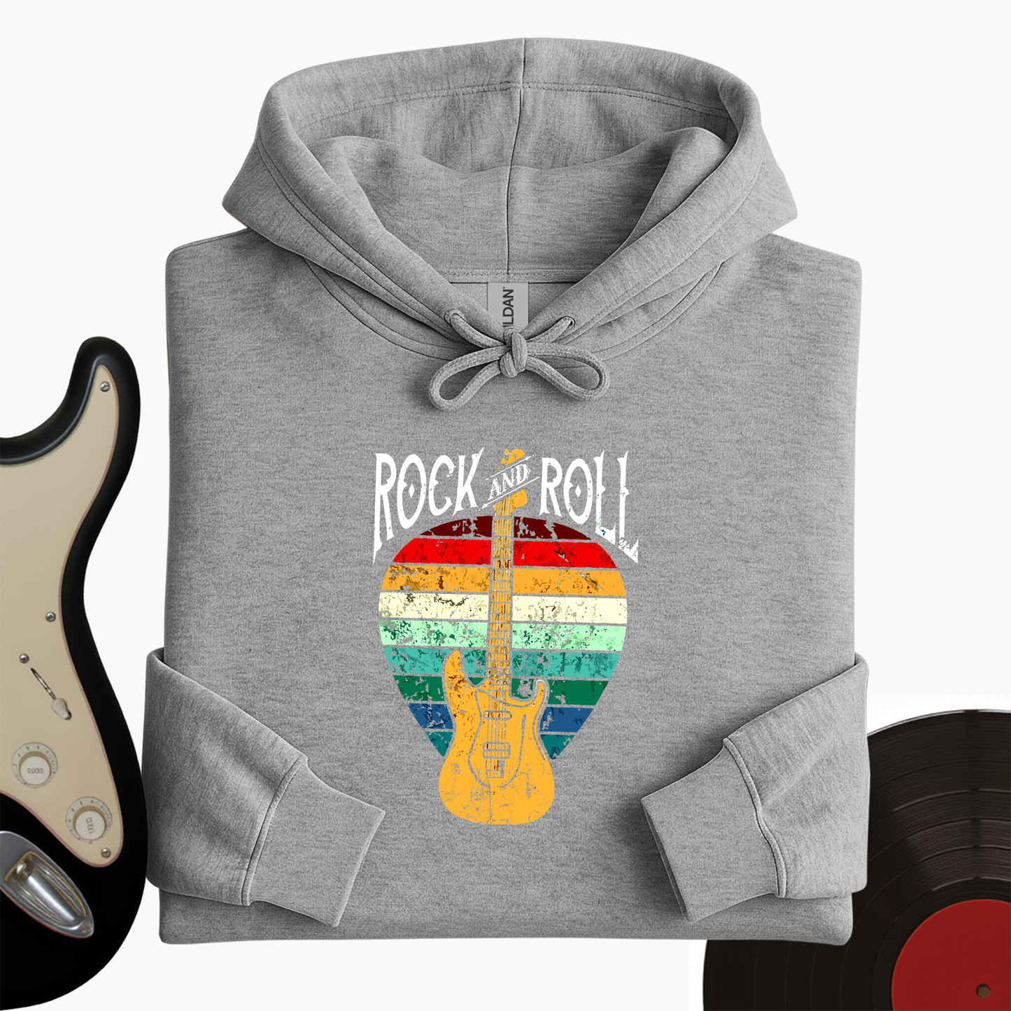 Rock and Roll Pick Hoodie
