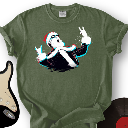 Rock and Roll Santa T-Shirt