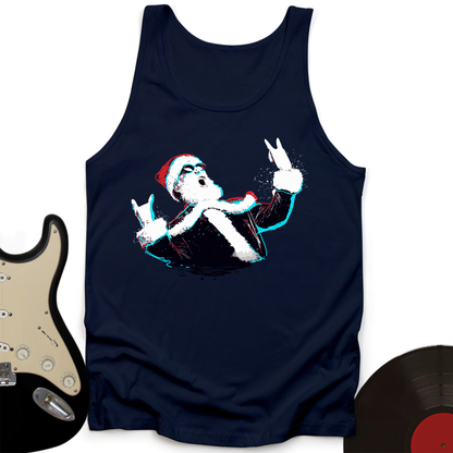 Rock and Roll Santa Tank Top