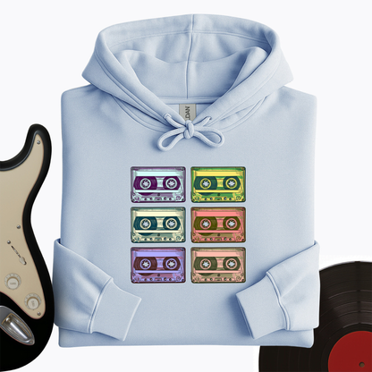 Retro Rock Tapes Hoodie