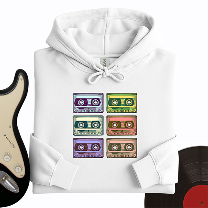 Retro Rock Tapes Hoodie