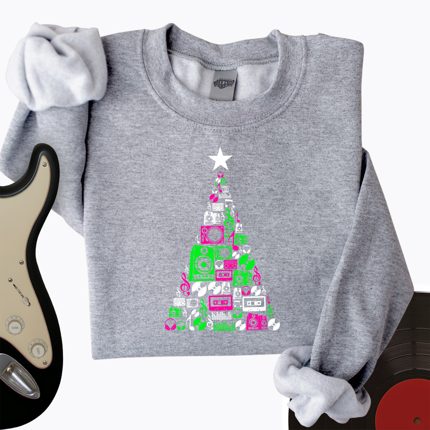 Rock The Tree Crewneck