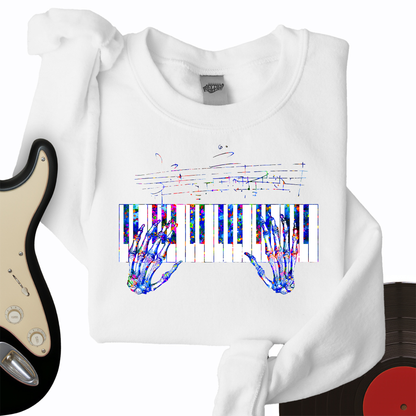 Skeleton Symphony Crewneck