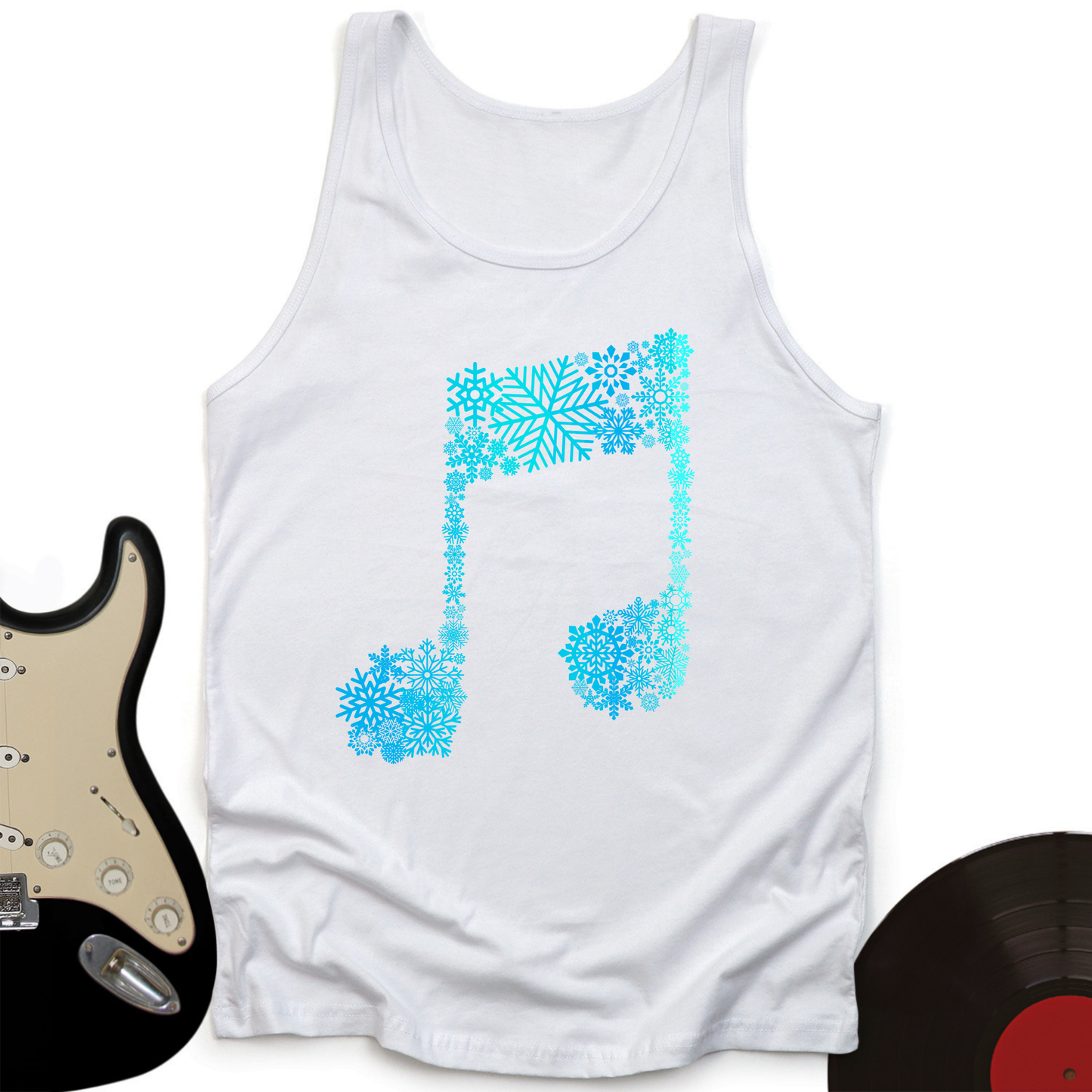 Snowflake Note Tank Top