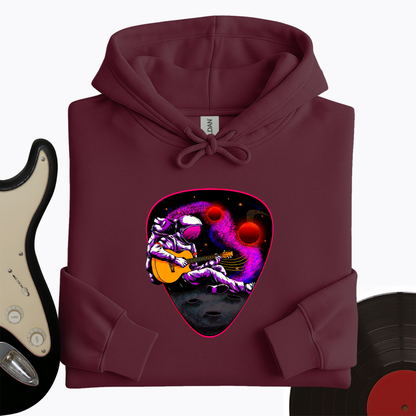 Space Guitar Plectrum Hoodie