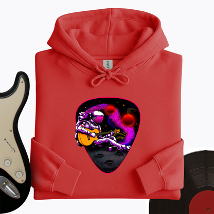 Space Guitar Plectrum Hoodie