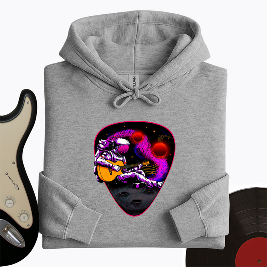 Space Guitar Plectrum Hoodie