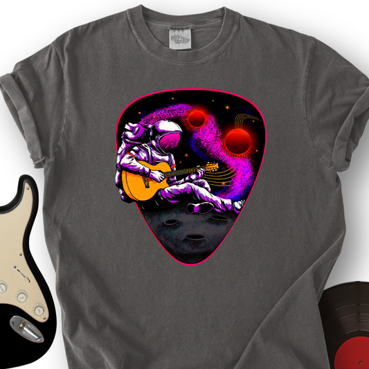 Space Guitar Plectrum T-Shirt