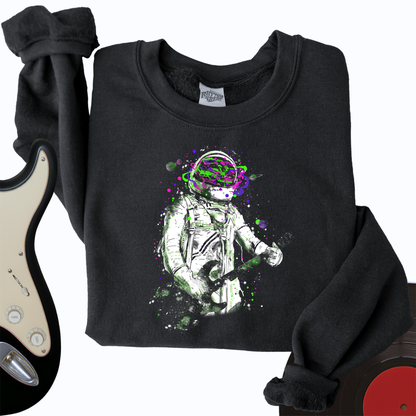 Space Guitarist Crewneck
