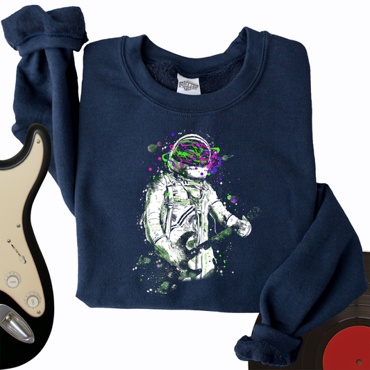 Space Guitarist Crewneck