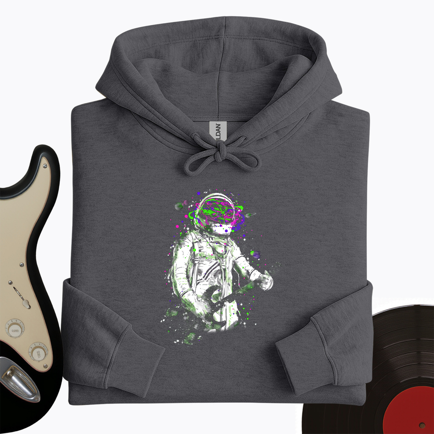 Space Guitarist Hoodie