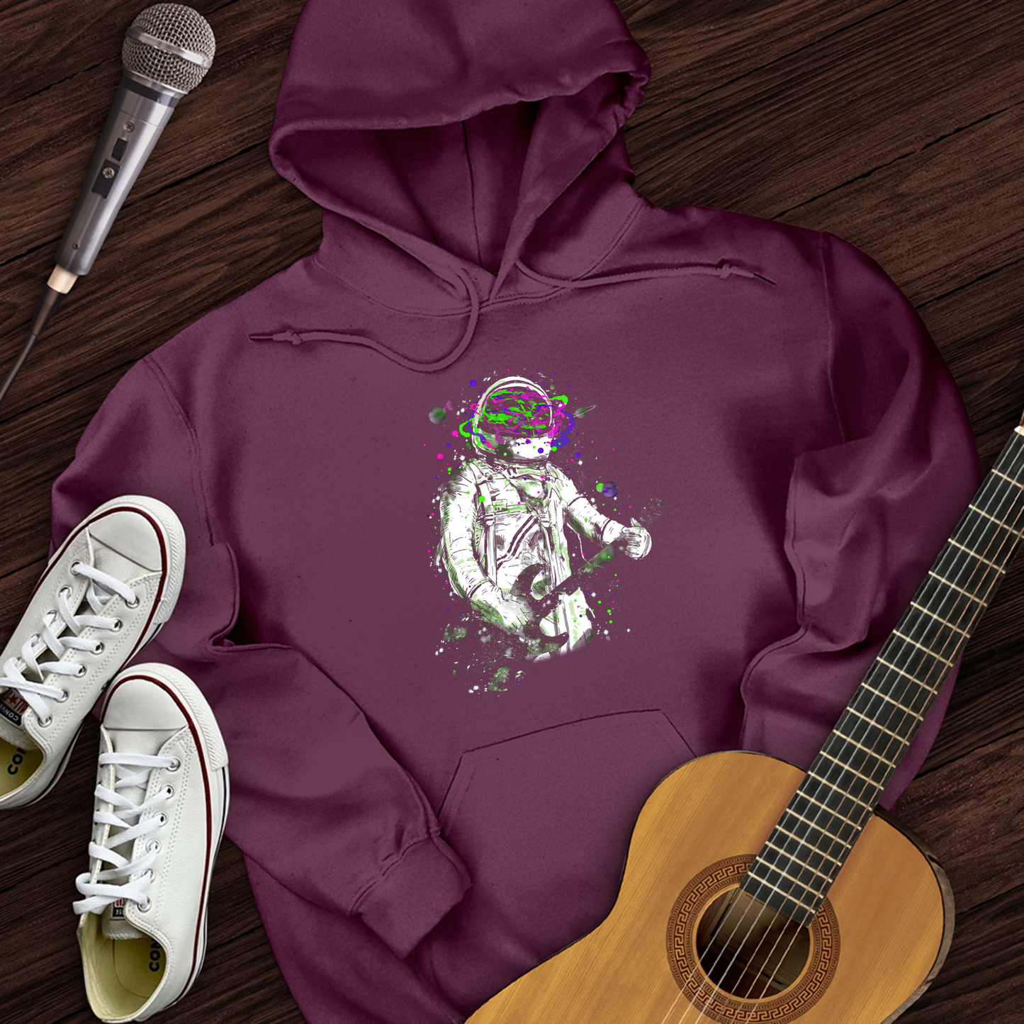 Space Guitarist Hoodie