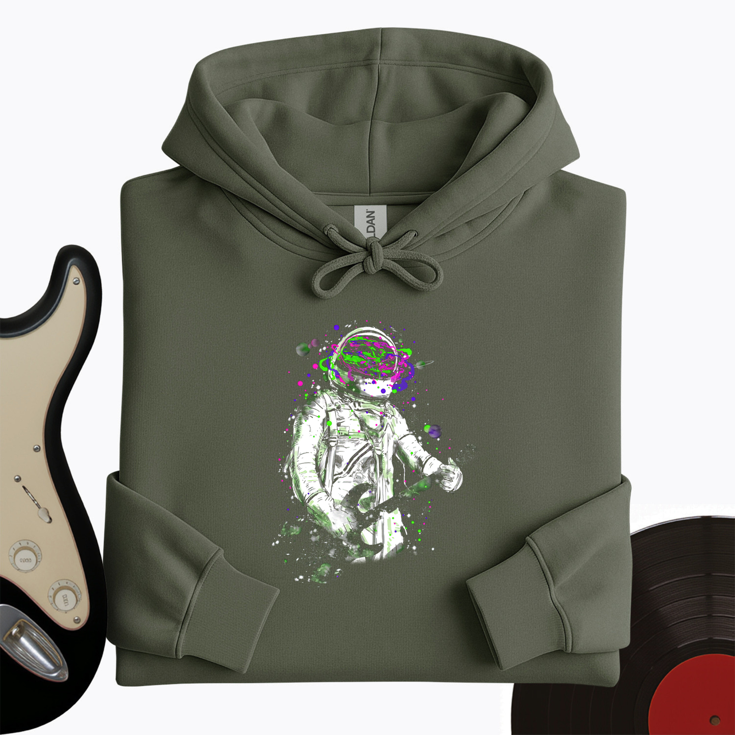 Space Guitarist Hoodie